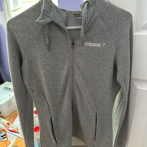 Gymshark Heather Gray Full-Zip Jacket
